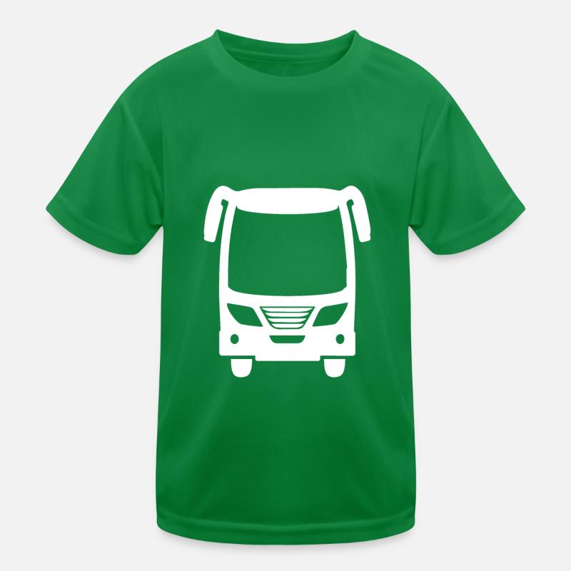 Autocar, conception omnibus pour le conducteur de bus T-shirt sport Enfant