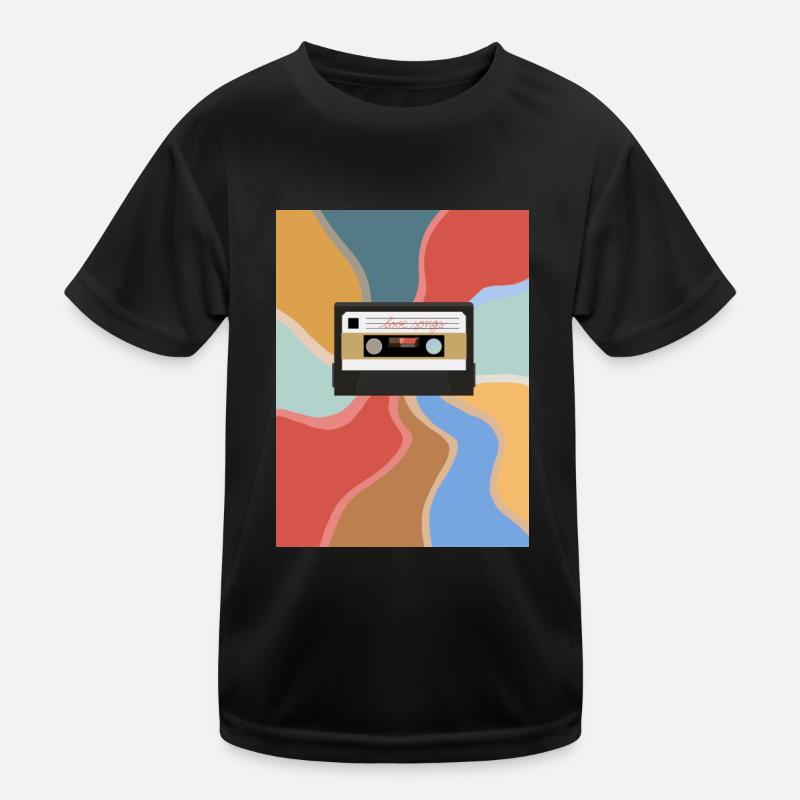 Cassette rétro T-shirt sport Enfant