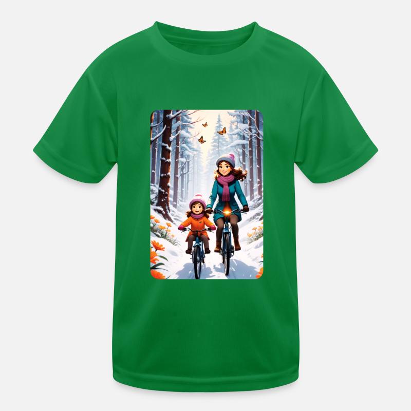 personalisiertes Design-Muttergeschenk Kinder Funktions-T-Shirt