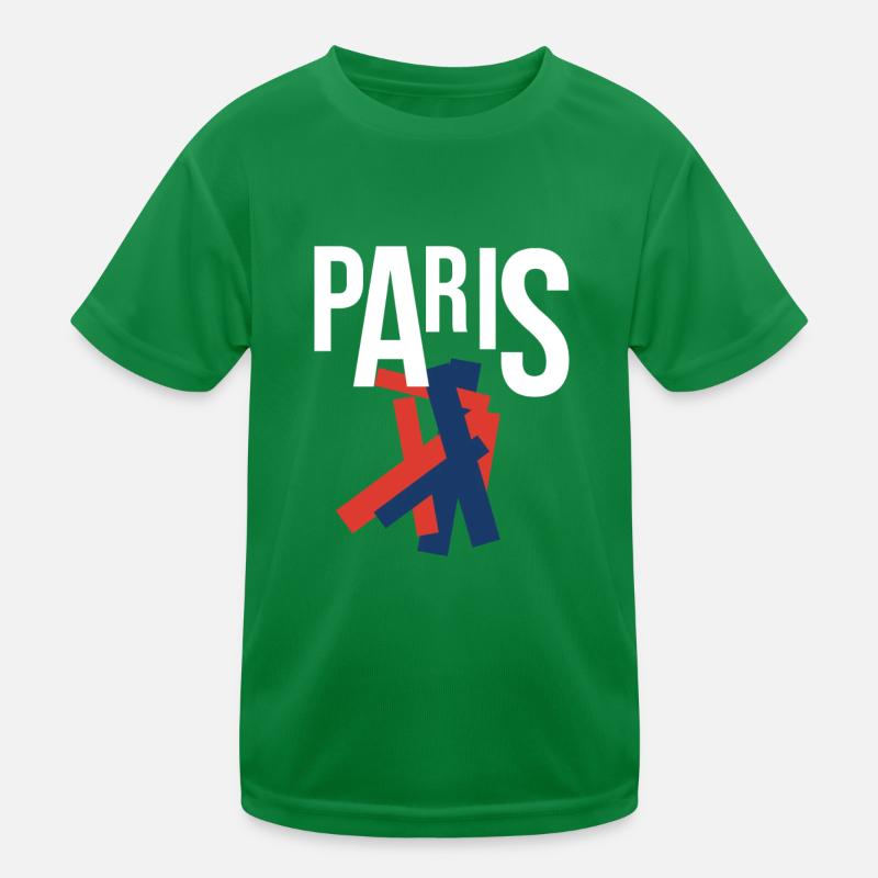 Creative souvenir Paris Kids Functional T-Shirt