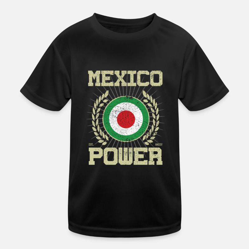 Cooles Mexiko Design Kinder Funktions-T-Shirt