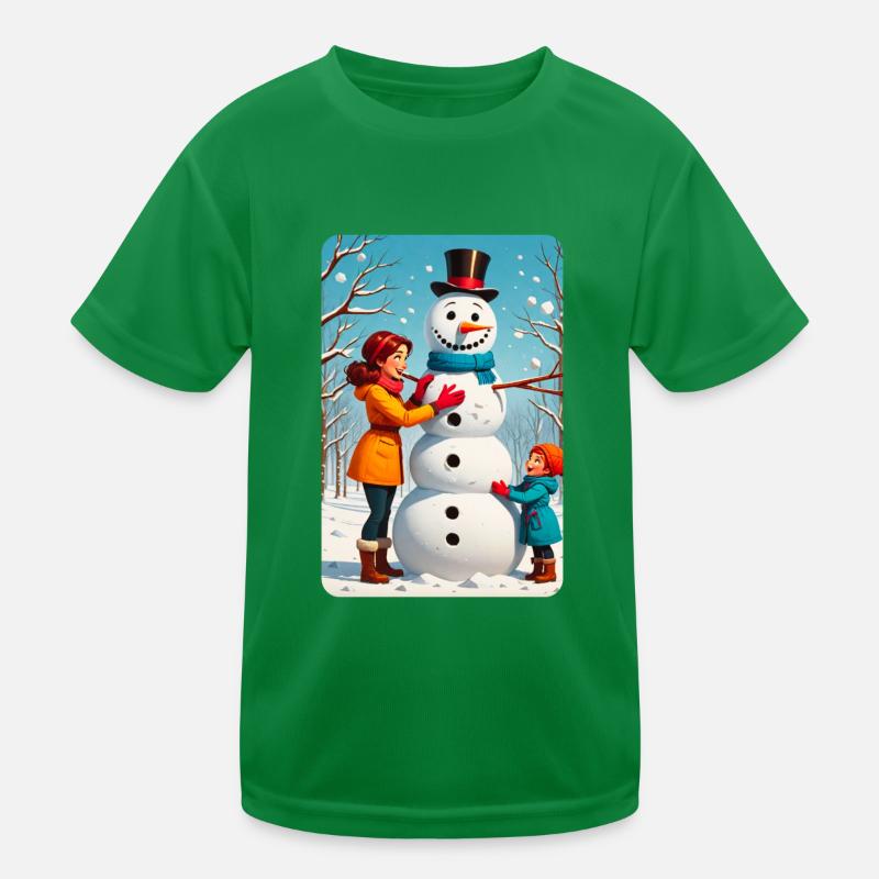 personalisiertes Design-Muttergeschenk Kinder Funktions-T-Shirt
