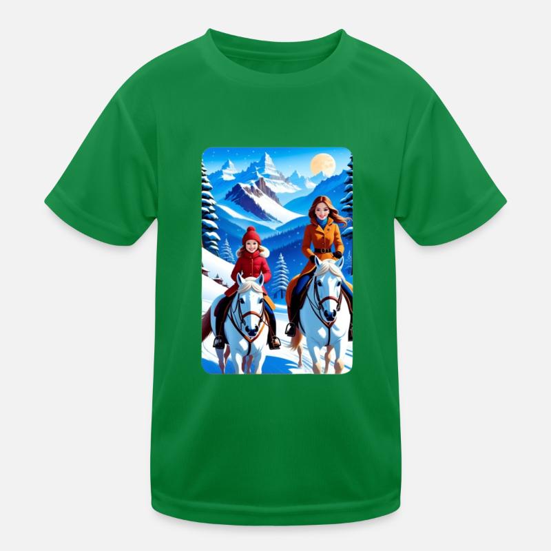 personalisiertes Design-Muttergeschenk Kinder Funktions-T-Shirt