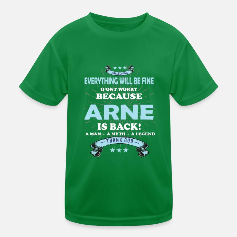 Everything will be fine Arne Is back Kids Functional T-Shirt