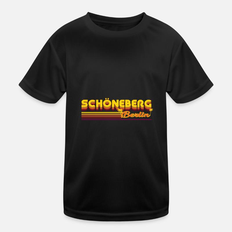 cool Schöneberg Berlin district design Kids Functional T-Shirt