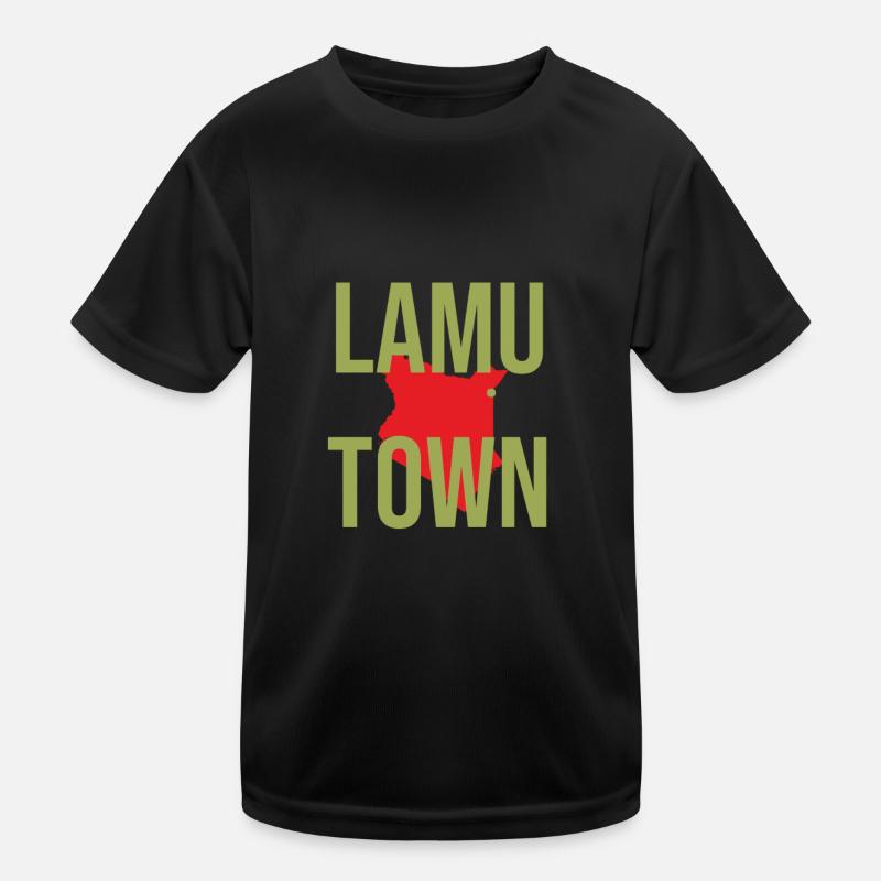 Lamu Town Kids Functional T-Shirt