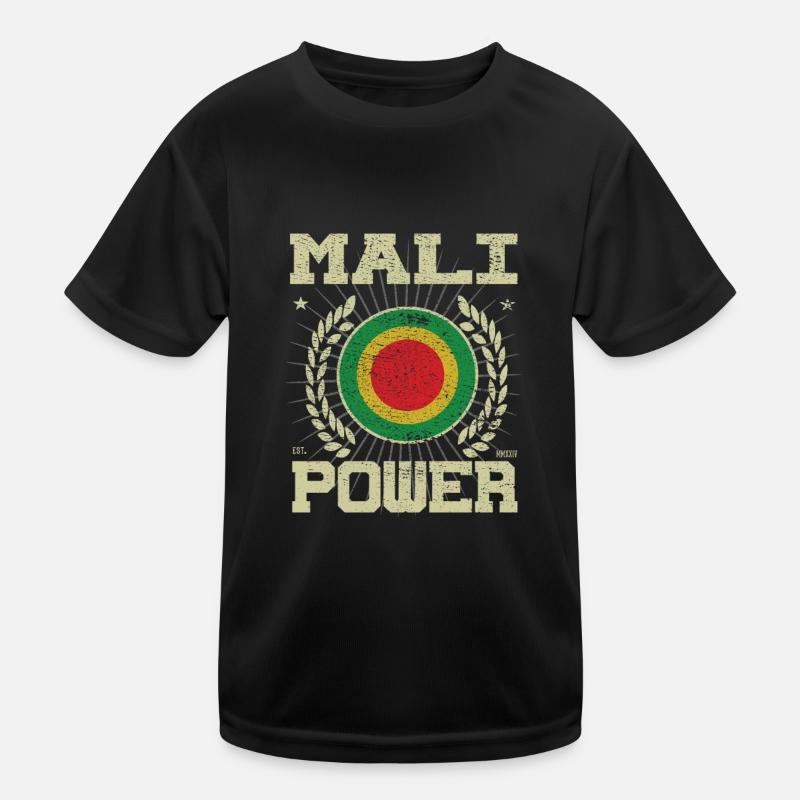 Cooles Mali Design Kinder Funktions-T-Shirt
