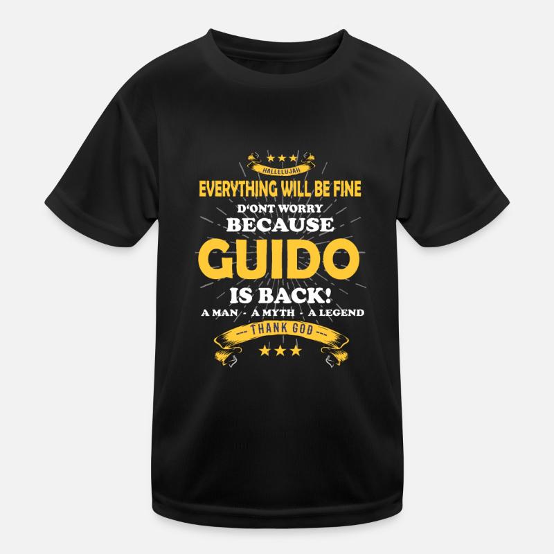 Everything will be fine Guido Is back Kinder Funktions-T-Shirt