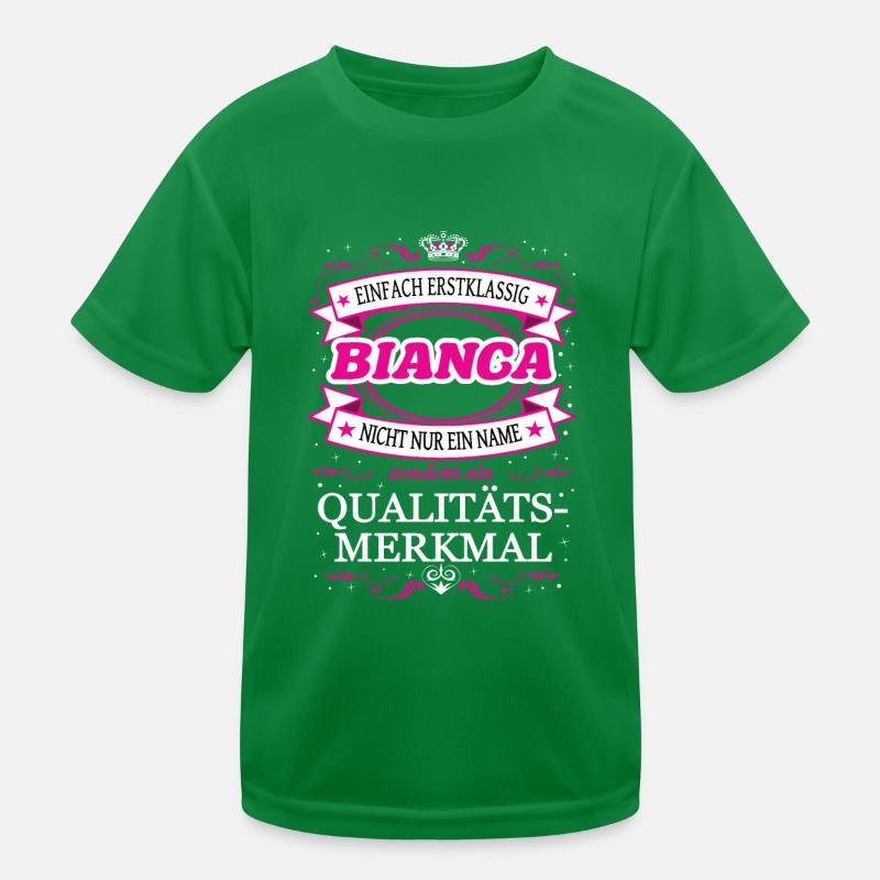 Caractéristique de qualité Bianca tout simplement une tenue de première classe T-shirt sport Enfant