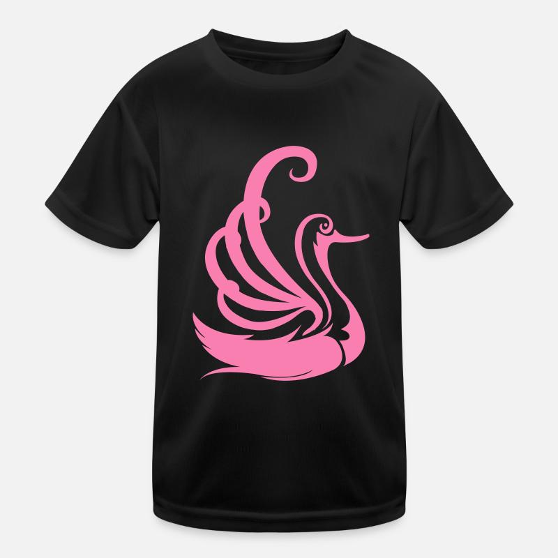 swan Kids Functional T-Shirt