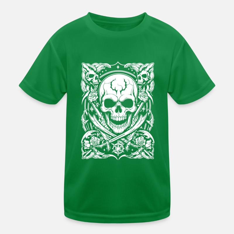 crâne de pirate T-shirt sport Enfant