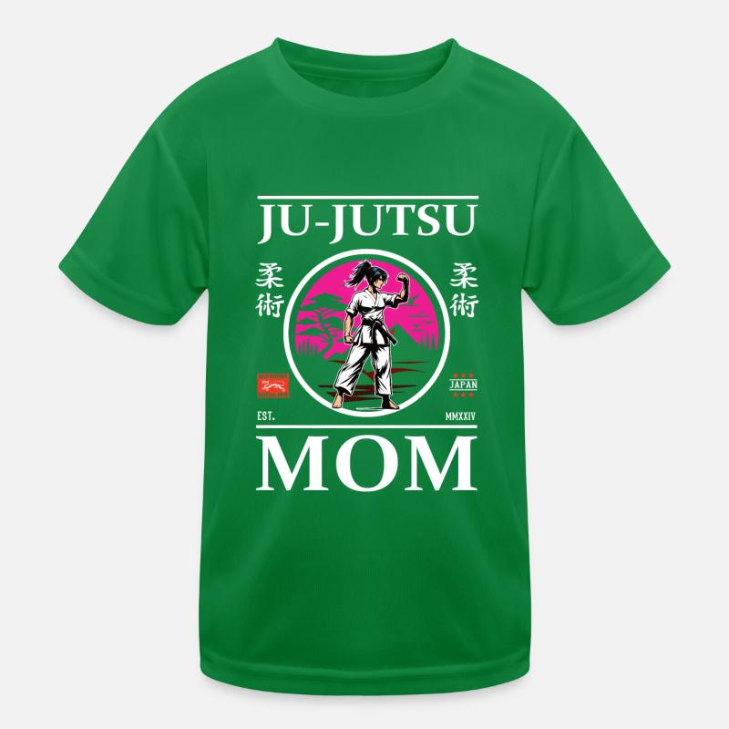 Ju-Jutsu Mom - Conception de Maman d’Autodéfense T-shirt sport Enfant