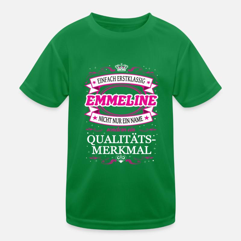 Qualitätsmerkmal Emmeline einfach Erstklassig Kinder Funktions-T-Shirt