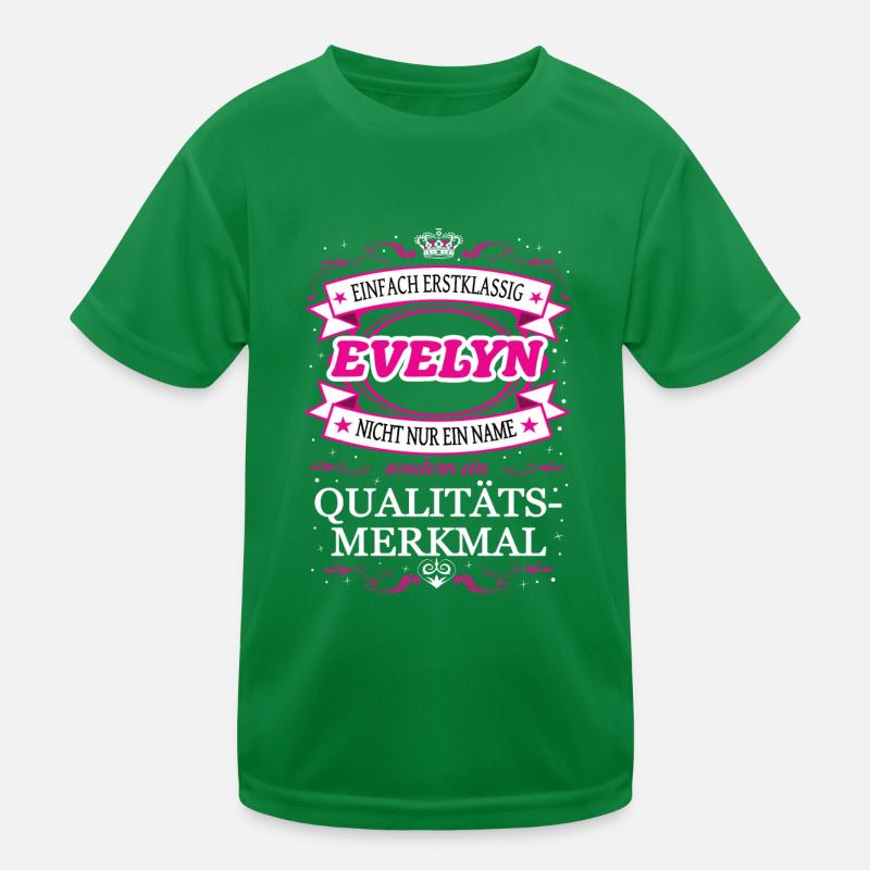 Qualitätsmerkmal Evelyn einfach Erstklassig Outfit Kinder Funktions-T-Shirt