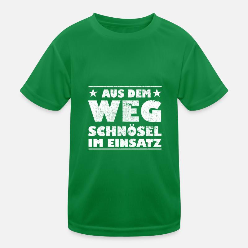 Snobs à l’écart dans le design d’action T-shirt sport Enfant