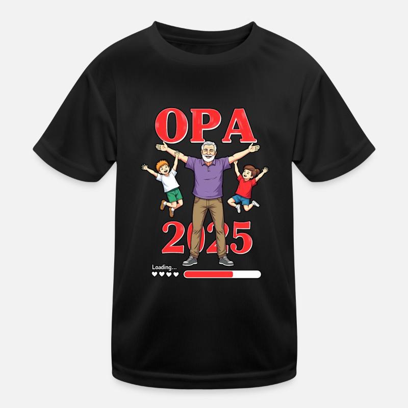 Opa 2019/2015loading Kinder Funktions-T-Shirt