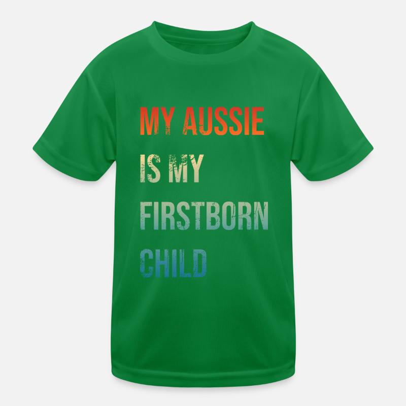 Aussie Firstborn Kinder Funktions-T-Shirt