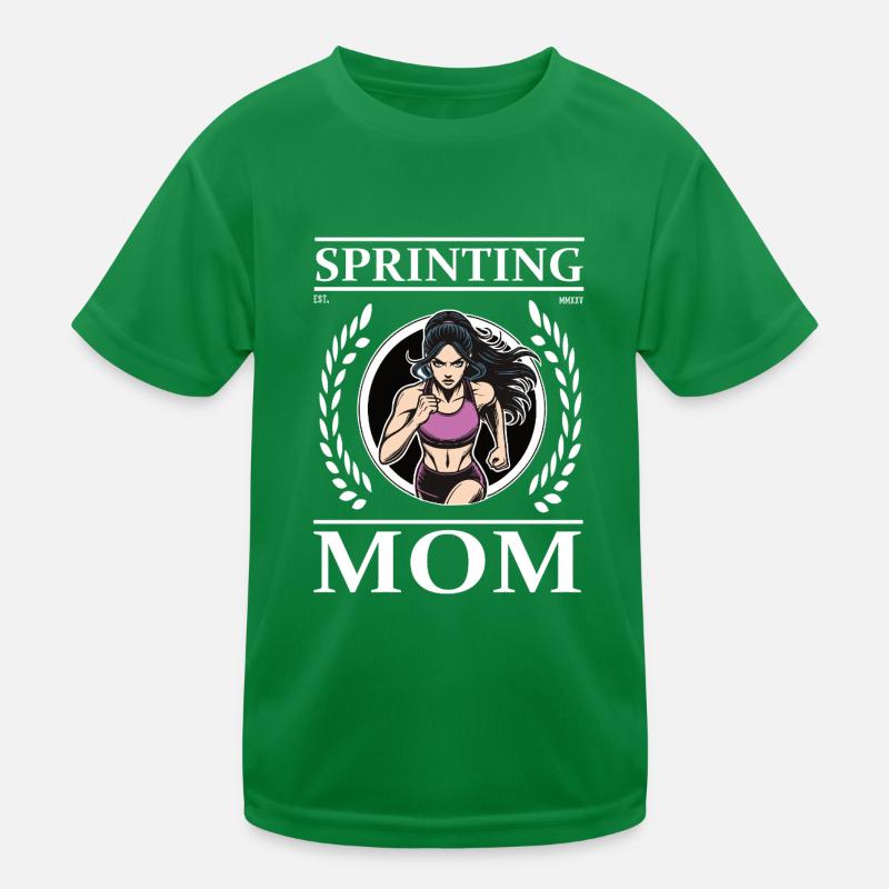 Maman sprinteuse – Mère et sprinteuse T-shirt sport Enfant