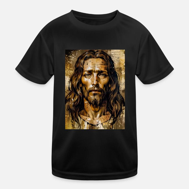 Der leidende Messias Kinder Funktions-T-Shirt