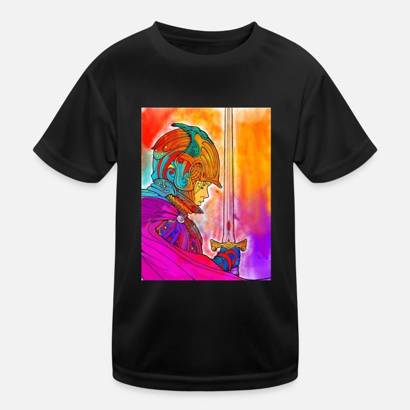 Rafis Warrior Kinder Funktions-T-Shirt