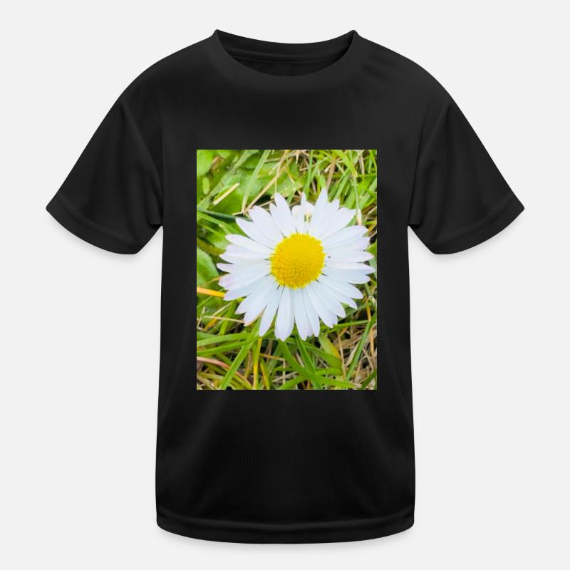 Sonniges Gänseblümchen Kinder Funktions-T-Shirt