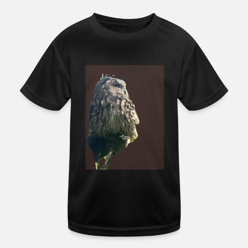 Eule Kinder Funktions-T-Shirt