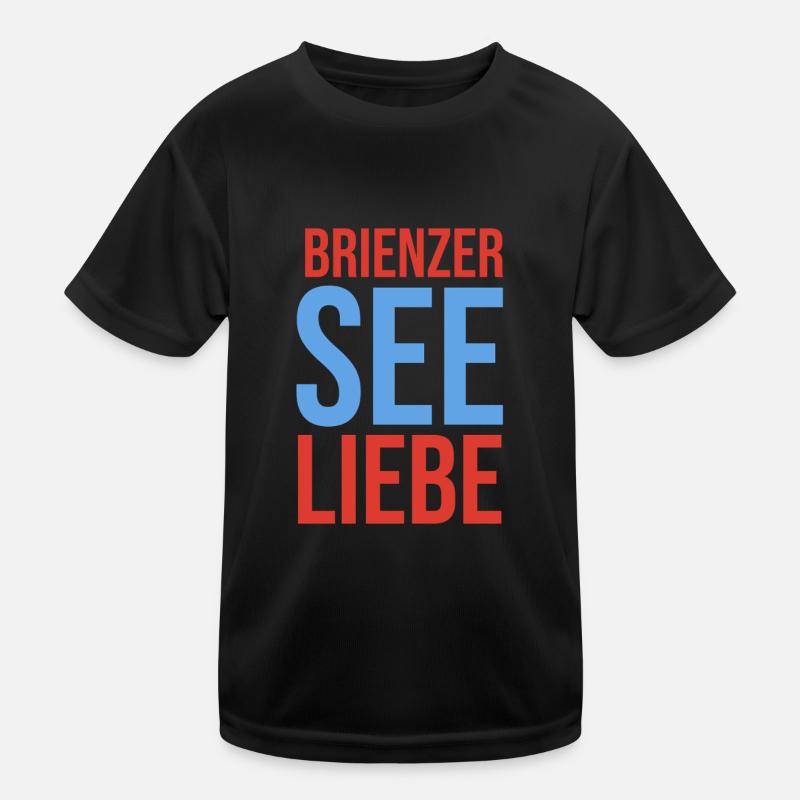 Brienzersee Liebe Kinder Funktions-T-Shirt