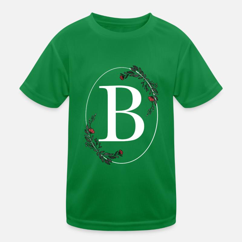 Buchstabe B Kinder Funktions-T-Shirt