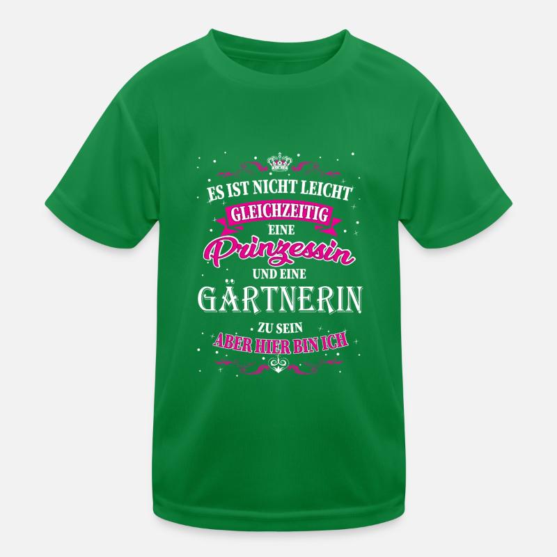 Jardinier et princesse T-shirt sport Enfant