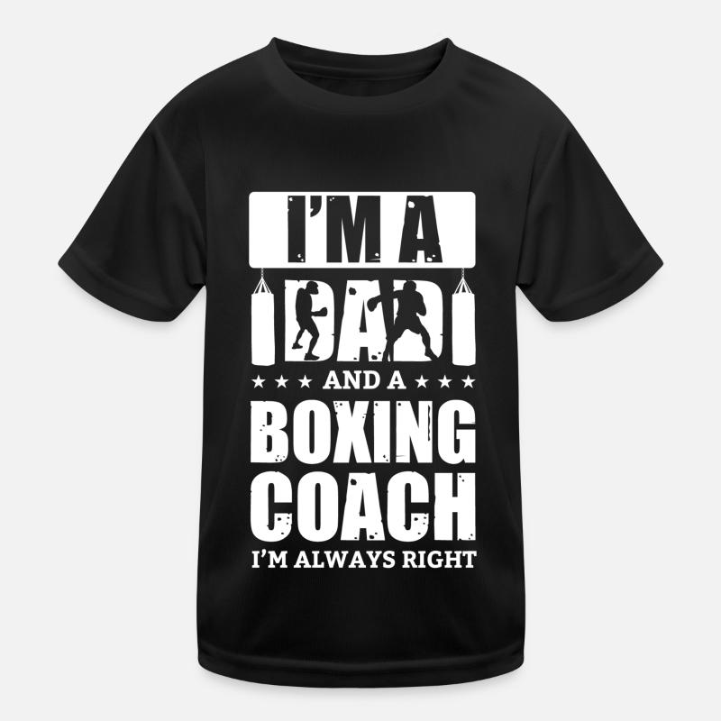 Boxing Boxer Boxer Boxing Match Boxing Training Kids Functional T-Shirt