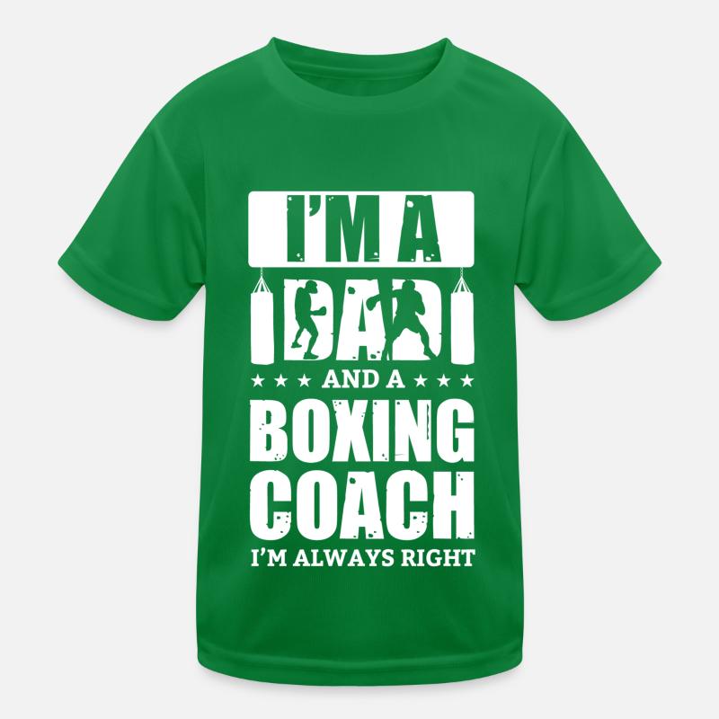 Boxen Boxer Boxerin Boxkampf Boxtraining Kinder Funktions-T-Shirt