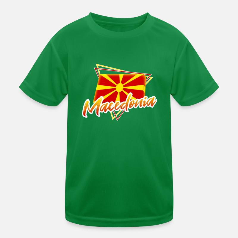 Macédoine T-shirt sport Enfant