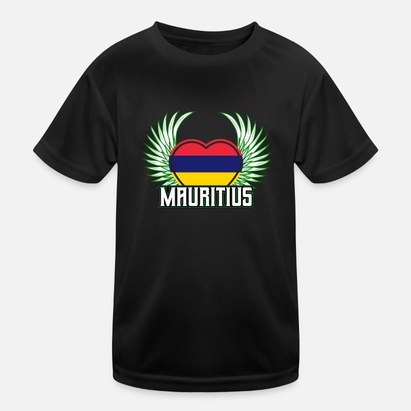 Mauritius Kinder Funktions-T-Shirt