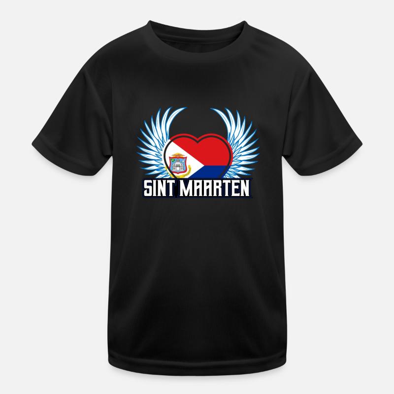 Sint Maarten Kinder Funktions-T-Shirt