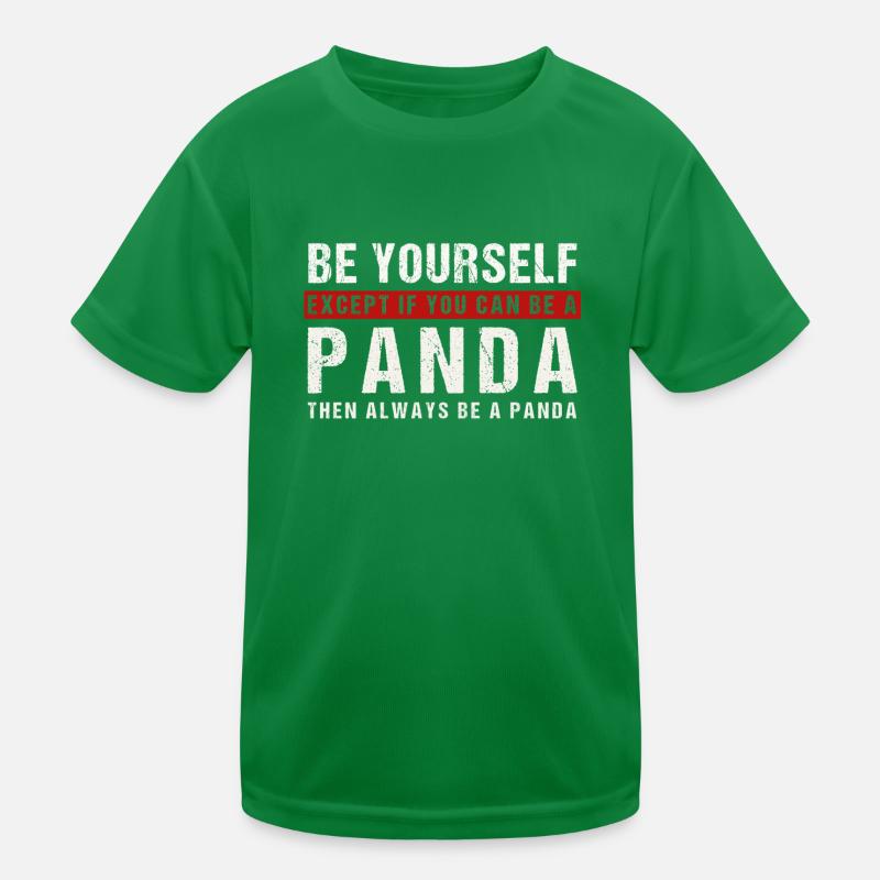 Soyez vous-même ou un panda T-shirt sport Enfant
