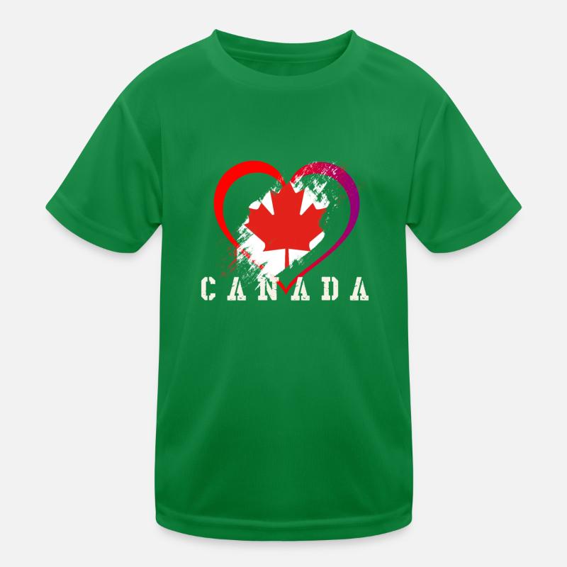 J'aime le canada T-shirt sport Enfant
