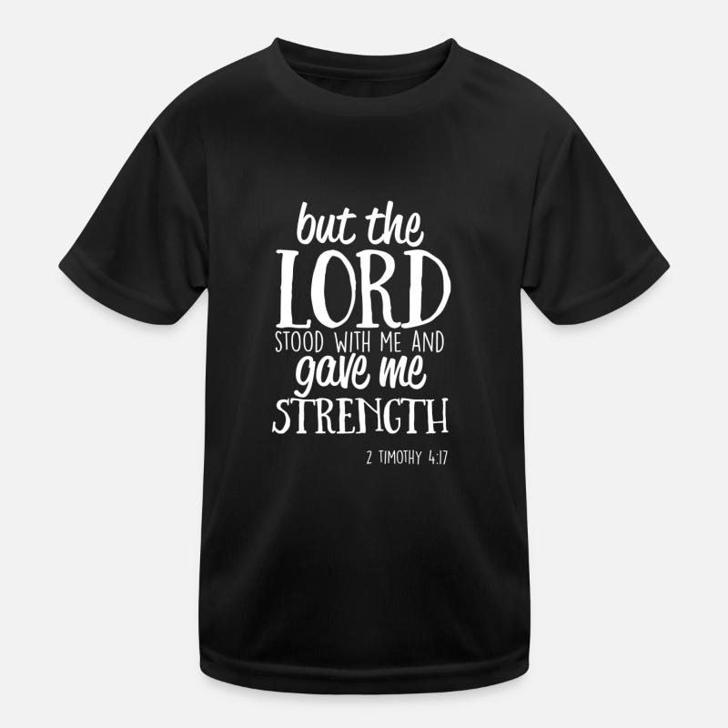 Psalm Geschenk Gott Bibel Jesus Evangelium Christ Kinder Funktions-T-Shirt