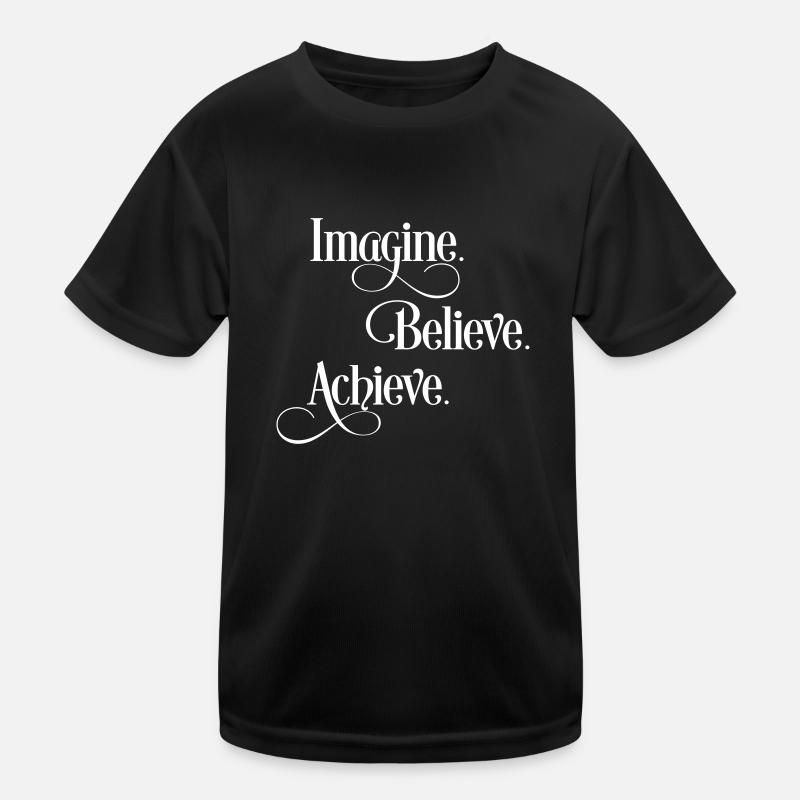 Motivation Kinder Funktions-T-Shirt