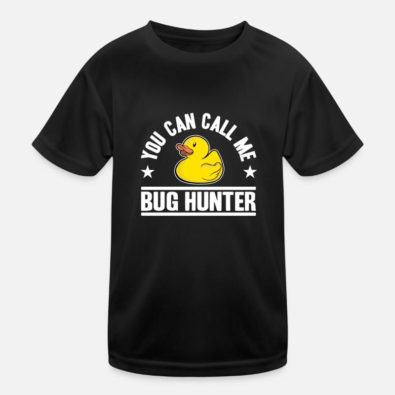 Programmierer Ente Programmieren Debugging Lustig Kinder Funktions-T-Shirt