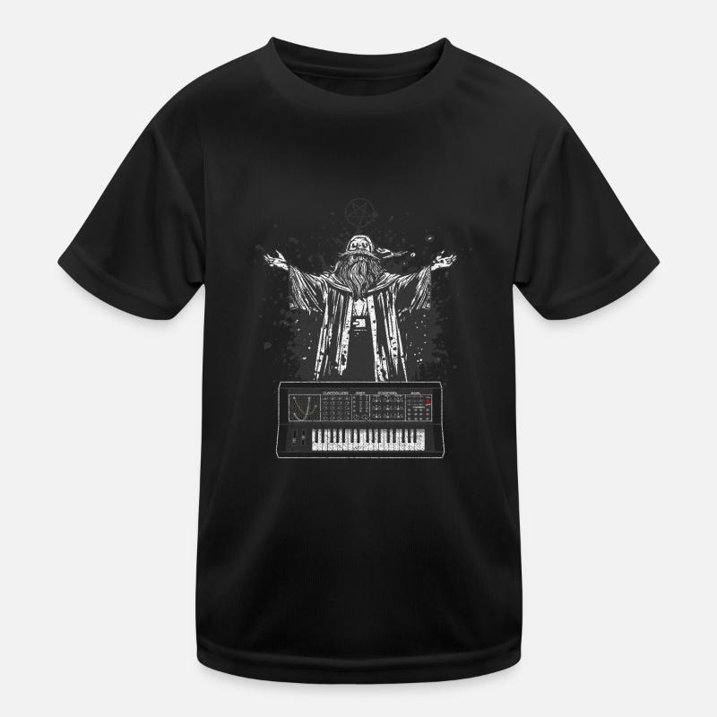 Synthesizer Geschenk Synth Analog Modular Satan Kinder Funktions-T-Shirt