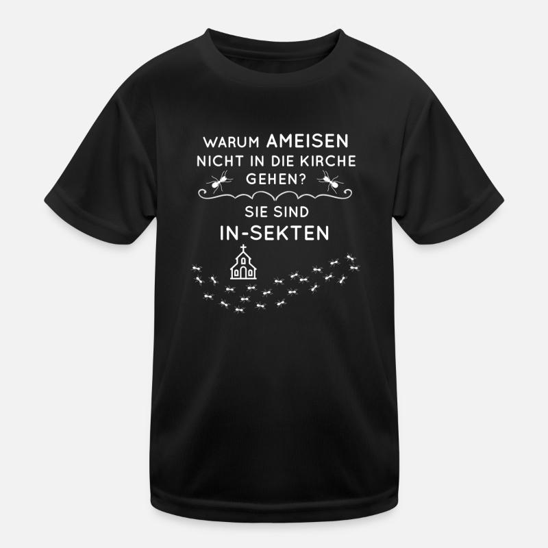 Funny ants Kids Functional T-Shirt