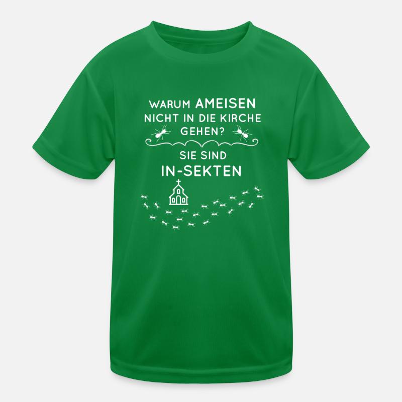 Des fourmis drôles T-shirt sport Enfant