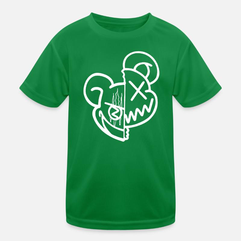 Dazed Teddy Bear Kids Functional T-Shirt
