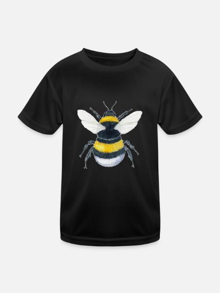 Hummel Brumbasse - Kinder Funktions-T-Shirt - Schwarz