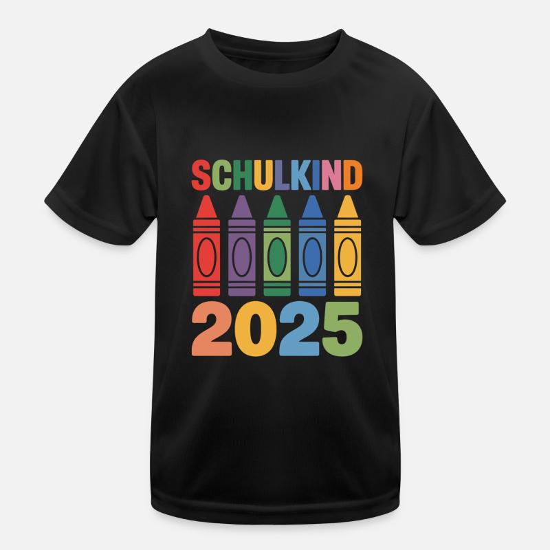 Schulkind Einschulung Kinder Funktions-T-Shirt