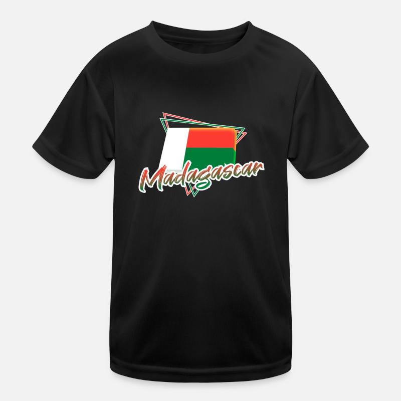 Madagaskar Kinder Funktions-T-Shirt