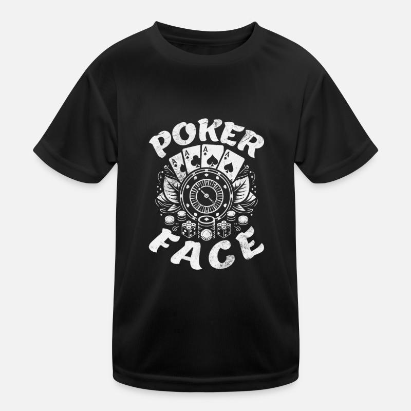 Visage impassible T-shirt sport Enfant