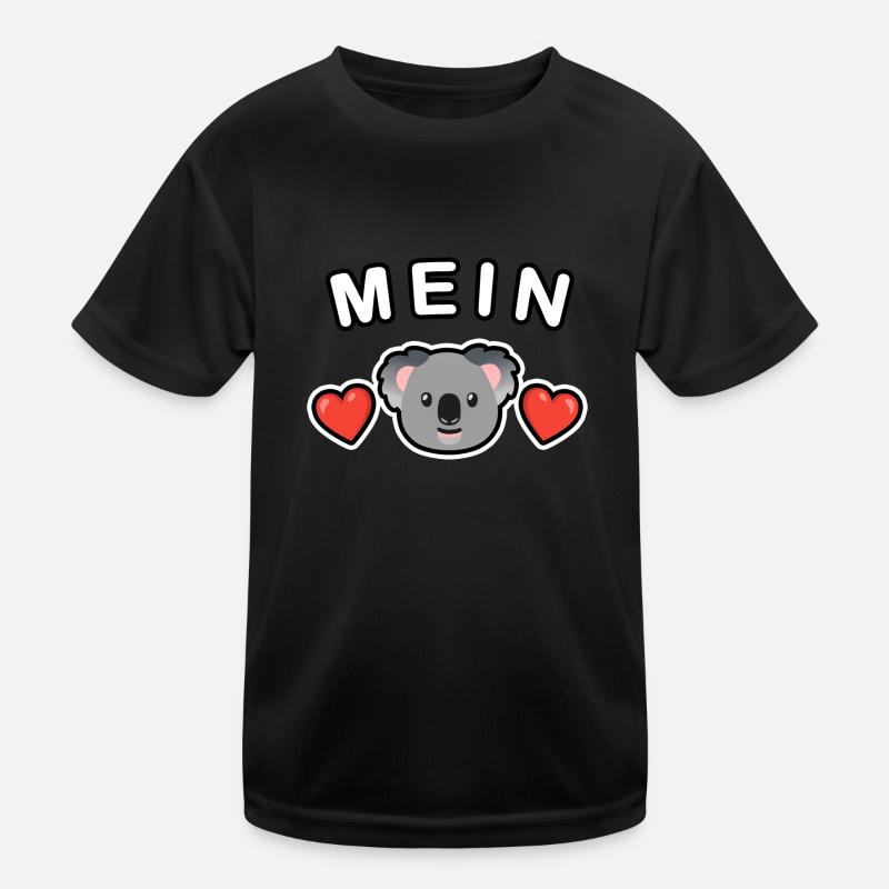 Mein Koala ❤️ Kinder Funktions-T-Shirt