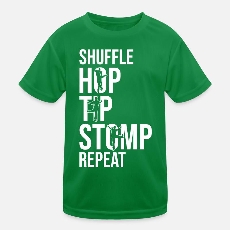 Stepptänzer Kinder Funktions-T-Shirt