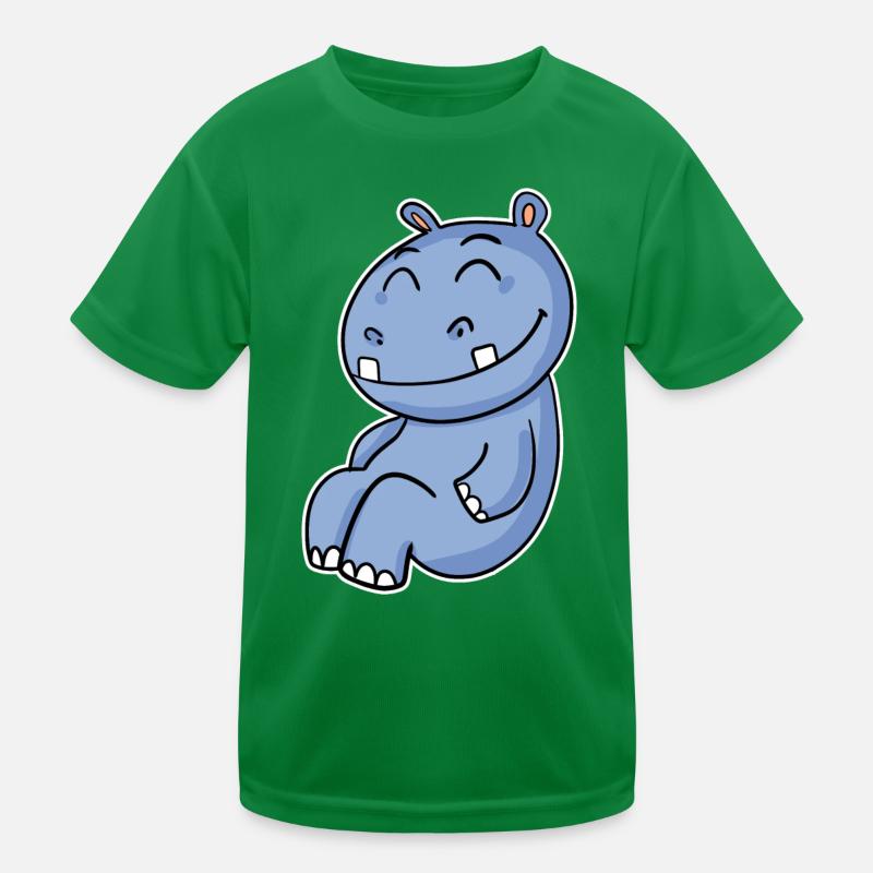 Hippopotamus Hippopotamus Kids Functional T-Shirt
